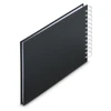 Hama dailės spiralė NewBlack 24x17 50 baltų puslapių 9830