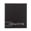 Hama NEGATIVE 4-ring binder with spine width 39 mm, juodas