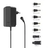 Hama universal power supply 12 V/1500 mA, adjustable, 7 connectors