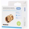 Hama Xavax safety valve (Aquastop) for washing machine/washer supply hose, 3/4" thread, brass