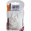 Harrows T91 Dimple arrowheads - baltas