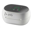 Ausinės Hewlett Packard (HP) Poly Voyager Free 60+ UC Baltas Sand Earbuds +BT700 USB-C Adapteris +Jutiklinis ekranas Charge Case