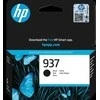 HP 937 juodo originalaus rašalo kasetė