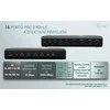 I-TEC Universal 6x 4K Ekranas DS 6x4K 2xDP 2xHDMI 2xUSB-C 1xGLAN 2xUSB-C Gen.2 4xUSB 3.2 1xGarso / mikrofono lizdas 1xSD / Micro SD Kl PD 140W KL