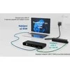 I-TEC universali dviguba 4K Ekrano prijungimo stotelė PD 85W + USB-C įkroviklis 100W