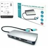 I-TEC USB-C metalinis nano dokas 2xHDMI 1xVGA 1xSD kortelių skaitytuvas 1xmicroSD kortelių skaitytuvas 1xGLAN 3xUSB 2.0 1xUSB 3.2 1xUSB-C3.2duomenys 1xUSB-C PD