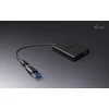 I-tec USB-A/USB-C dvigubas 4K/60 Hz DisplayPort vaizdo adapteris