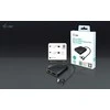 I-tec USB-A/USB-C dvigubas 4K/60 Hz DisplayPort vaizdo adapteris