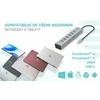 I-TEC USB-C įkrovimo metalinis HUB 7 prievadas be maitinimo adapterio