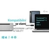 I-TEC USB-C metalinis ergonomiškas 4K 3x Ekrano prijungimo stotelė su PD 100 W
