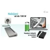 I-TEC USB-C Metal Ergonomic 4K 3x Ekrano prijungimo stotis su PD 100 W + I-tec universalus įkroviklis 100 W