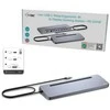 I-TEC USB-C metalinis ergonomiškas 4K 3x Ekrano prijungimo stotelė su PD 100 W