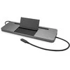 I-TEC USB-C Metal 4K 3xDisplay DS 1xHDMI1xVGA1xDP 1xSD+1xmicroSD CR 1xGLAN 1x3.5mm Garsas 2xUSB 3.0 2xUSB 2.0 1xUSB-C PD+ įkroviklis 100W