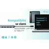 I-TEC USB-C metalinis nano dokas 2 x HDMI 1 x GLAN 2 x USB 3.2 2 x USB 2.0 1 x USB-C 3.2 Gen.1 duomenys 1 x USB-C 100 W PD + 100 W įkroviklis