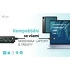 I-TEC USB-C triguba 4K Ekrano prijungimo stotis Gen2 2xDP 1xHDMI 1xGLAN 3xUSB 3.2 Gen1 1xUSB 3.2 Gen2 2xUSB-C Gen2 1xAudio/Mic PD100W