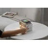 IMMAX LED alarm clock DECENT ruda-baltas