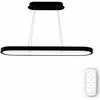 Lubinis šviestuvas Immax NEO HIPODROMO Smart pendant luminaire 120x30cm 42W juodas Zigbee 3.0