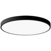 Lubinis šviestuvas IMMAX NEO LITE SEMPLICI SMART ceiling light 60cm 60W 4500 lm, with BEACON support, Wi-Fi, TUYA, juodas