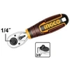 INGCO 1/4"+3/B" CrV Ratchet