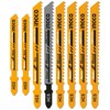 Ingco AKD8088 Saw blade, wood+metal, set of 8