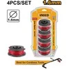 Ingco ALS1602 Mower string set of 4, round, 1,6mm