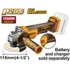 Ingco CAGLI211156 AKU angle grinder 115mm without battery and charger