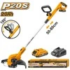 Ingco CGTLI203285 Cordless Lawnmower incl. battery and charger