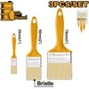 Ingco CHPTB7860301 Flat brush plastikas set of 3
