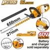Ingco CHTLI40028 cordless hedge trimmer without battery and charger