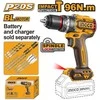 Ingco CIDLI209681 AKU screwdriver with impact driver, 96Nm, without battery and charger