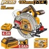 INGCO CSLI18513 Circular saw AKU, 185mm, incl. battery and charger