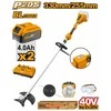 Ingco CSTLI200285 cordless brushcutter incl. 2pcs battery and charger