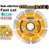 Ingco diamond wheel 115 x 10 mm