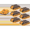 Ingco FBCLI2062 Set charger + 6pcs batteries 2,0A for Li-ion battery 20V