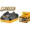Ingco FCLI2001E 2,0A charger for 20V Li-ion batteries