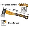 Ingco HAX0811000F Axe 1000g fibreglass, forged head
