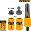 Ingco HHCS05122 Vanduo jet gun + 2x quick coupler + 2x adapter HHCS05122, Ingco