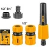 Ingco HHCS05122 Vanduo jet gun + 2x quick coupler + 2x adapter HHCS05122, Ingco