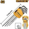 Ingco HHK11091 Allen wrench set 9pcs CrV 1,5-10mm