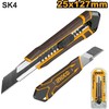 Ingco HKNS112505 Knife 25mm ZINK with button