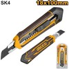 Ingco HKNS11815 Knife for breaking 18x100mm with button, 3x blade