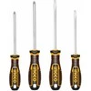Ingco HKSDS0428 Screwdriver flat+cross set 4pcs