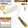 Ingco HRHT042302D Paint roller 230mm with handle for rough surfaces