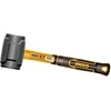 Ingco HRUH8808 Hammer 220g rubber juodas fibreglass