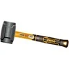 Ingco HRUH8816 Hammer 450g rubber juodas fibreglass