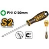 Ingco HSDPH1100 Phillips screwdriver 5x100mm PH1 S2 KLC