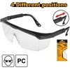 Ingco HSG142 Safety glasses clear, 8,6L