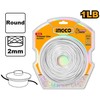 Ingco mower string round 2mm