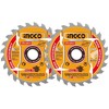 Ingco saw blade 165 x 1 mm, 2pcs