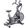 Dviratis treniruoklis su oro pasipriešinimu inSPORTline Airbike PRO (iki 160kg, smagr. 4.8kg)